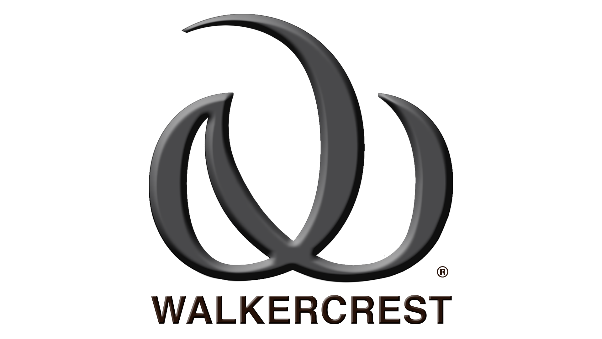 Walkercrest Logo and Text Charcoal